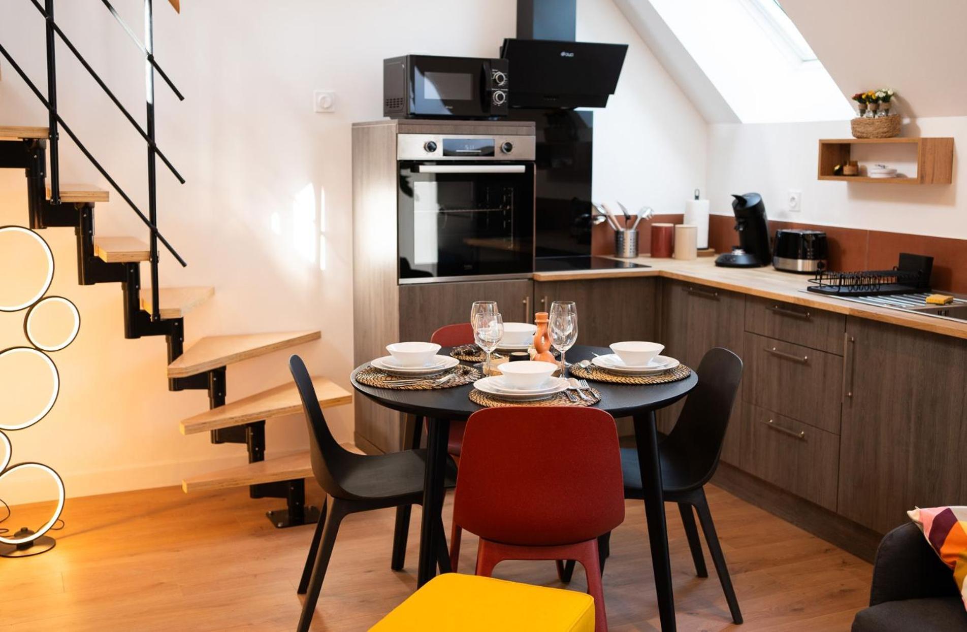 Appartements Plein Centre, A 5 Minutes Du Chateau Онзен Экстерьер фото