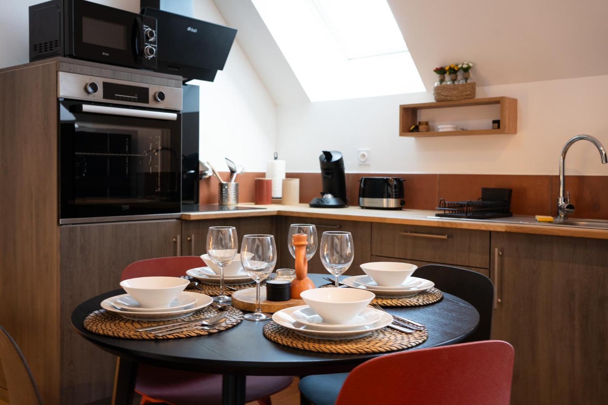 Appartements Plein Centre, A 5 Minutes Du Chateau Онзен Экстерьер фото